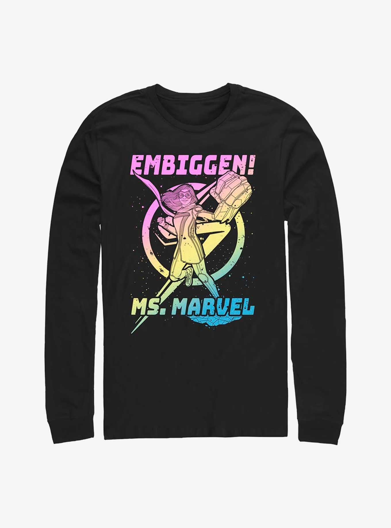 Marvel Ms. Marvel Gradient Marvel Long-Sleeve T-Shirt
