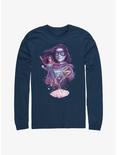 Marvel Ms. Marvel House Of Mirrors Long-Sleeve T-Shirt, NAVY, hi-res