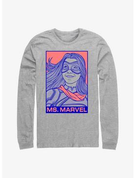 Marvel Ms. Marvel Pop Long-Sleeve T-Shirt, , hi-res