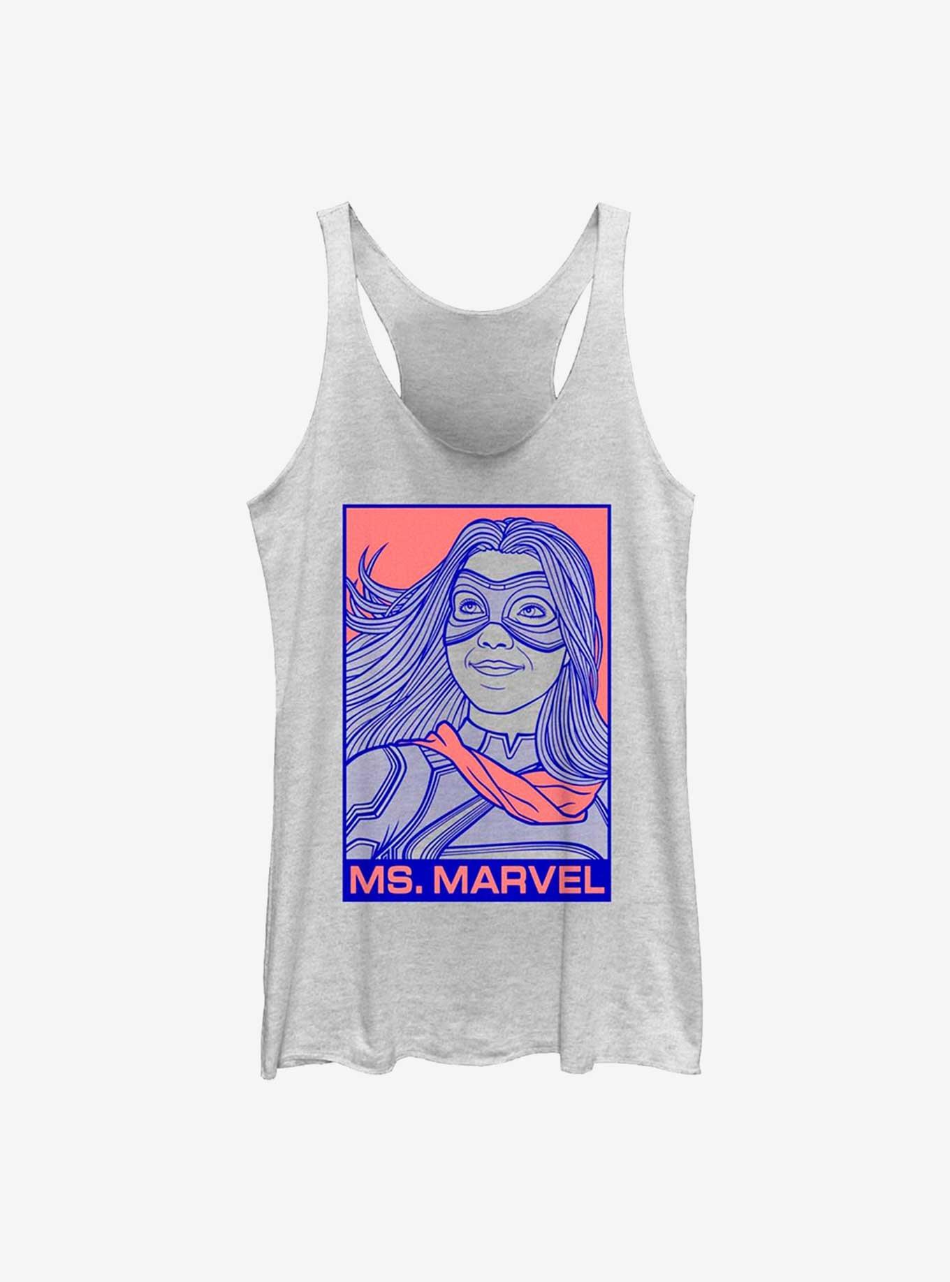 Marvel Ms. Pop GIrls Raw Edge Tank