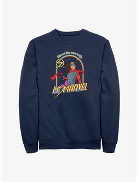 Marvel Ms. Marvel Retro Sweatshirt, , hi-res