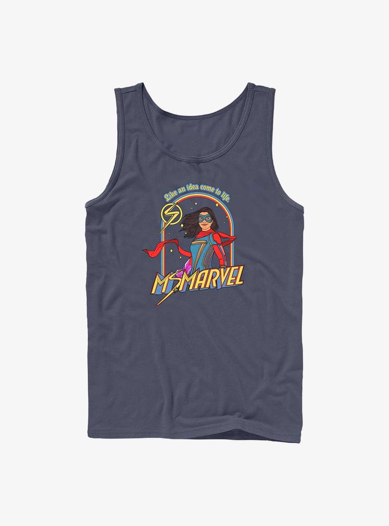 Marvel Ms. Marvel Retro Tank, , hi-res