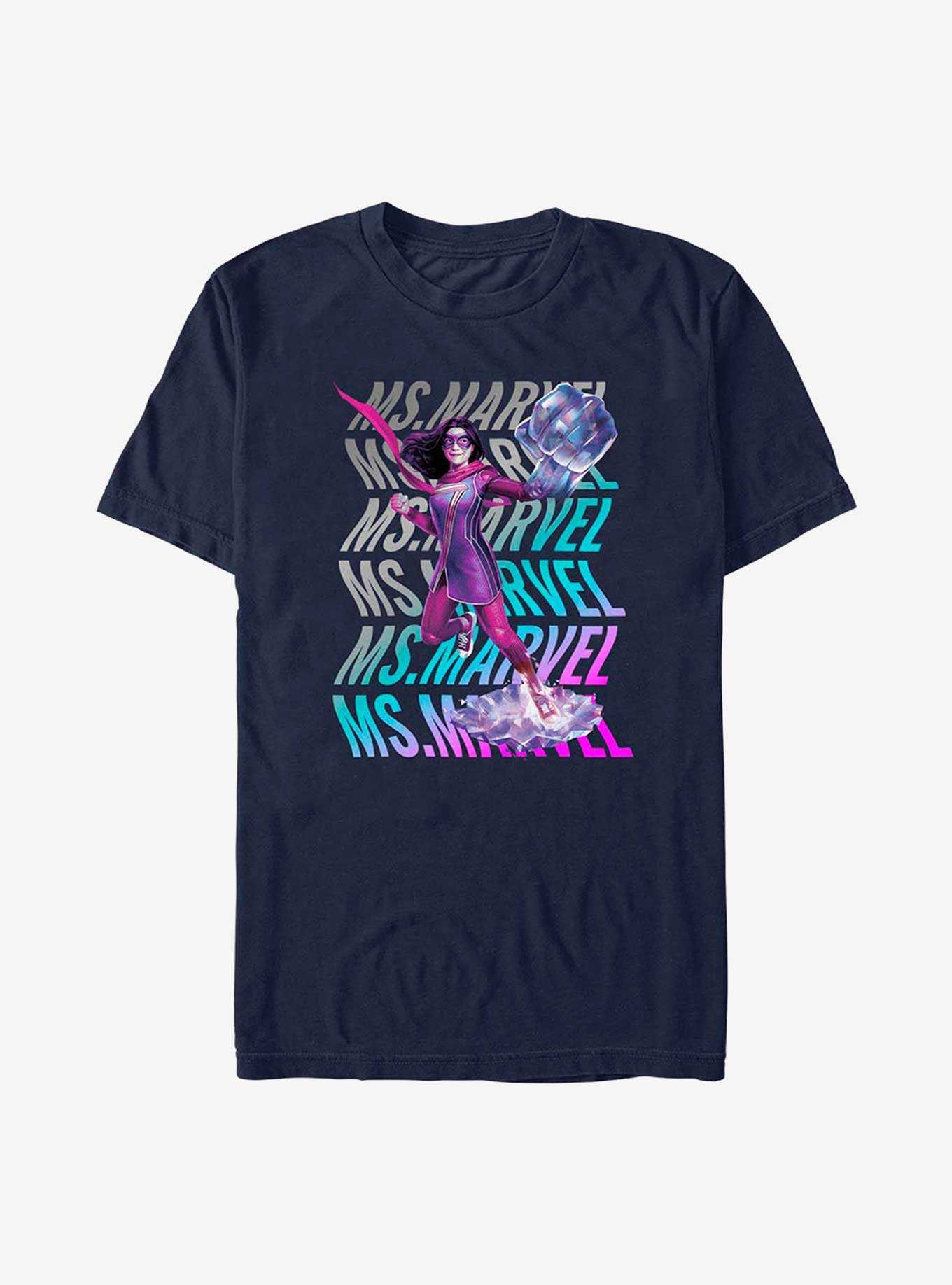 Marvel Ms. Marvel Wave T-Shirt, , hi-res