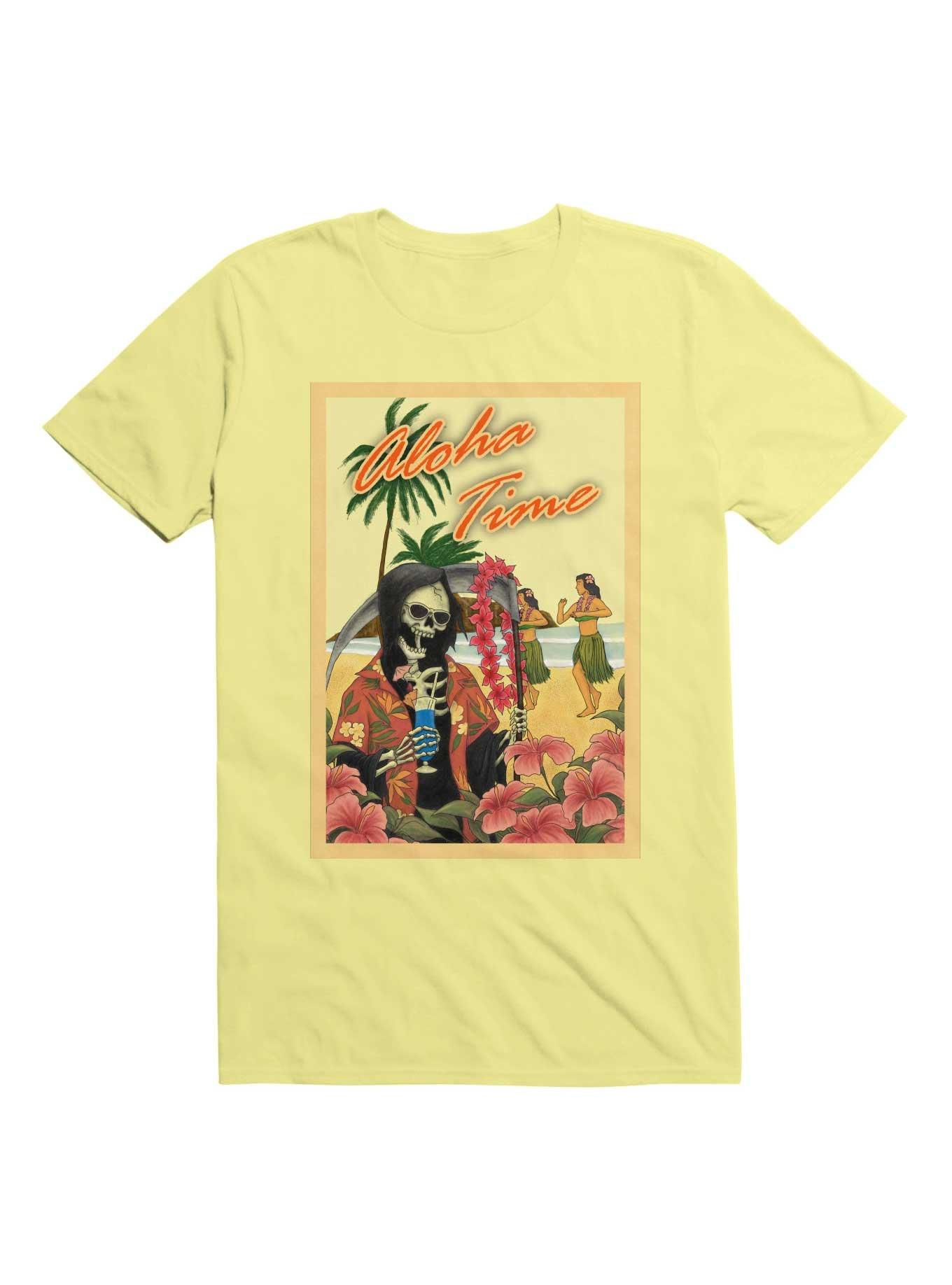Aloha Time T-Shirt, CORN SILK, hi-res