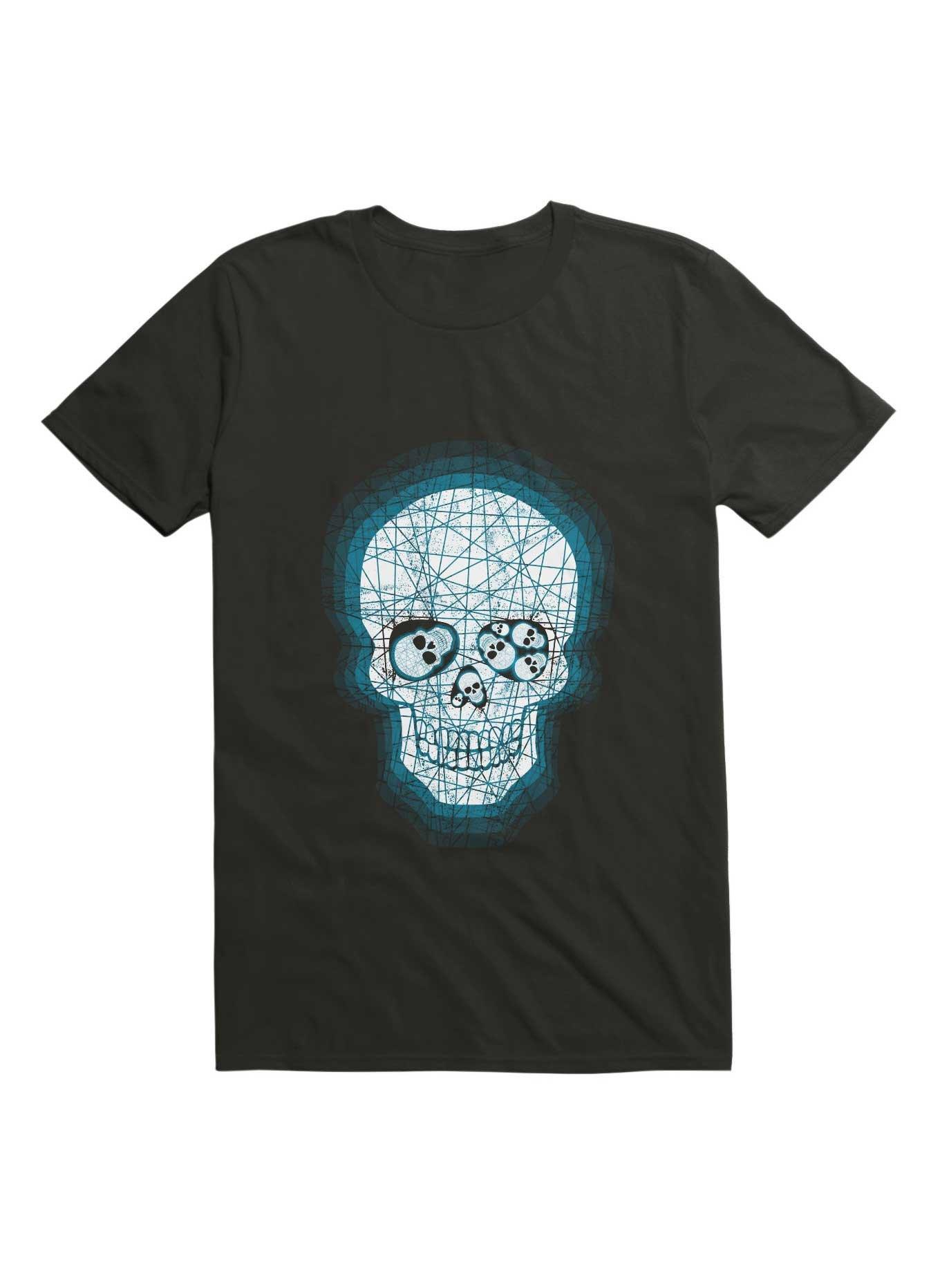Confused Skull With Strange Memories T-Shirt, , hi-res