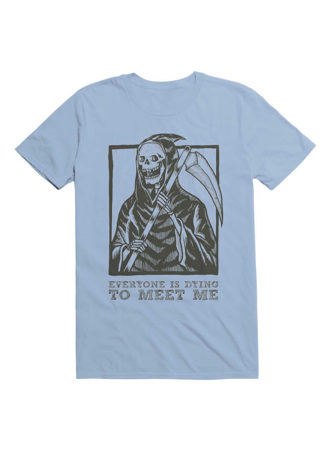 Gothic Grim Reaper Design T-Shirt, , hi-res