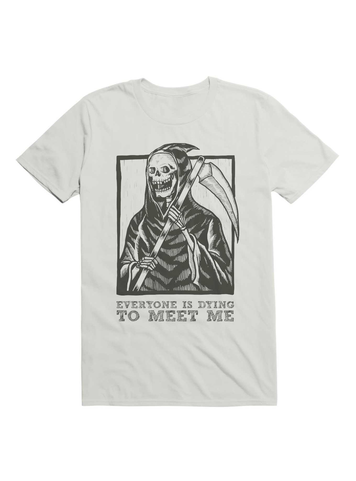 Gothic Grim Reaper Design T-Shirt, , hi-res