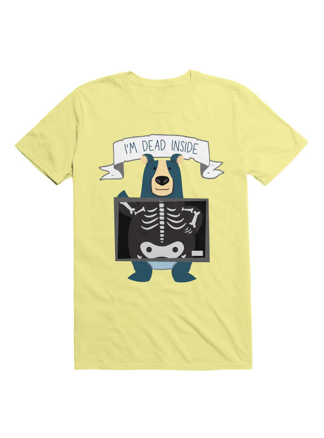 I'm Dead Inside T-Shirt, CORN SILK, hi-res