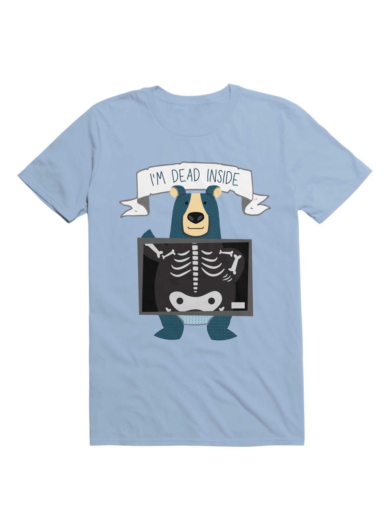 I'm Dead Inside T-Shirt, LIGHT BLUE, hi-res