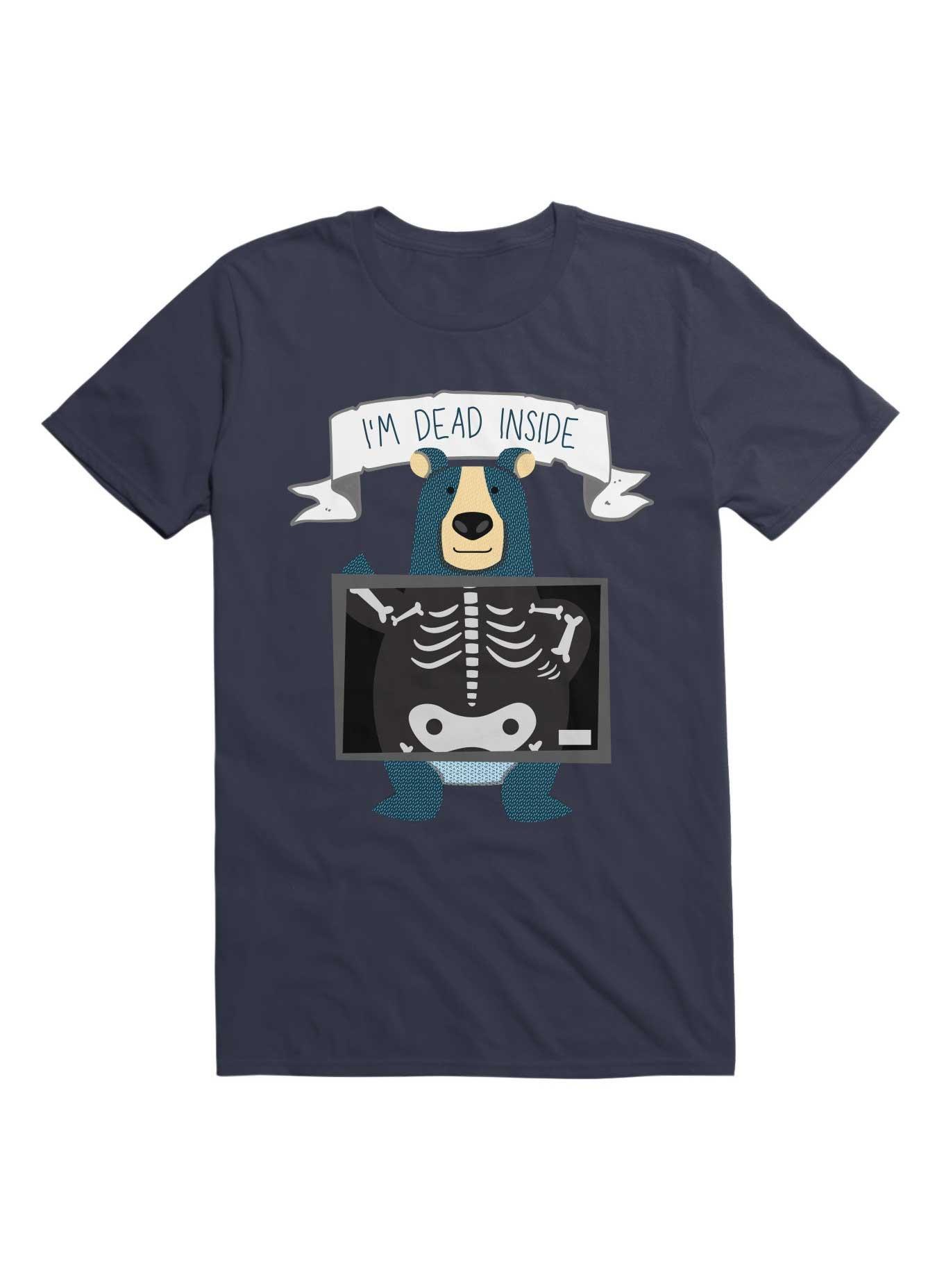 I'm Dead Inside T-Shirt, NAVY, hi-res