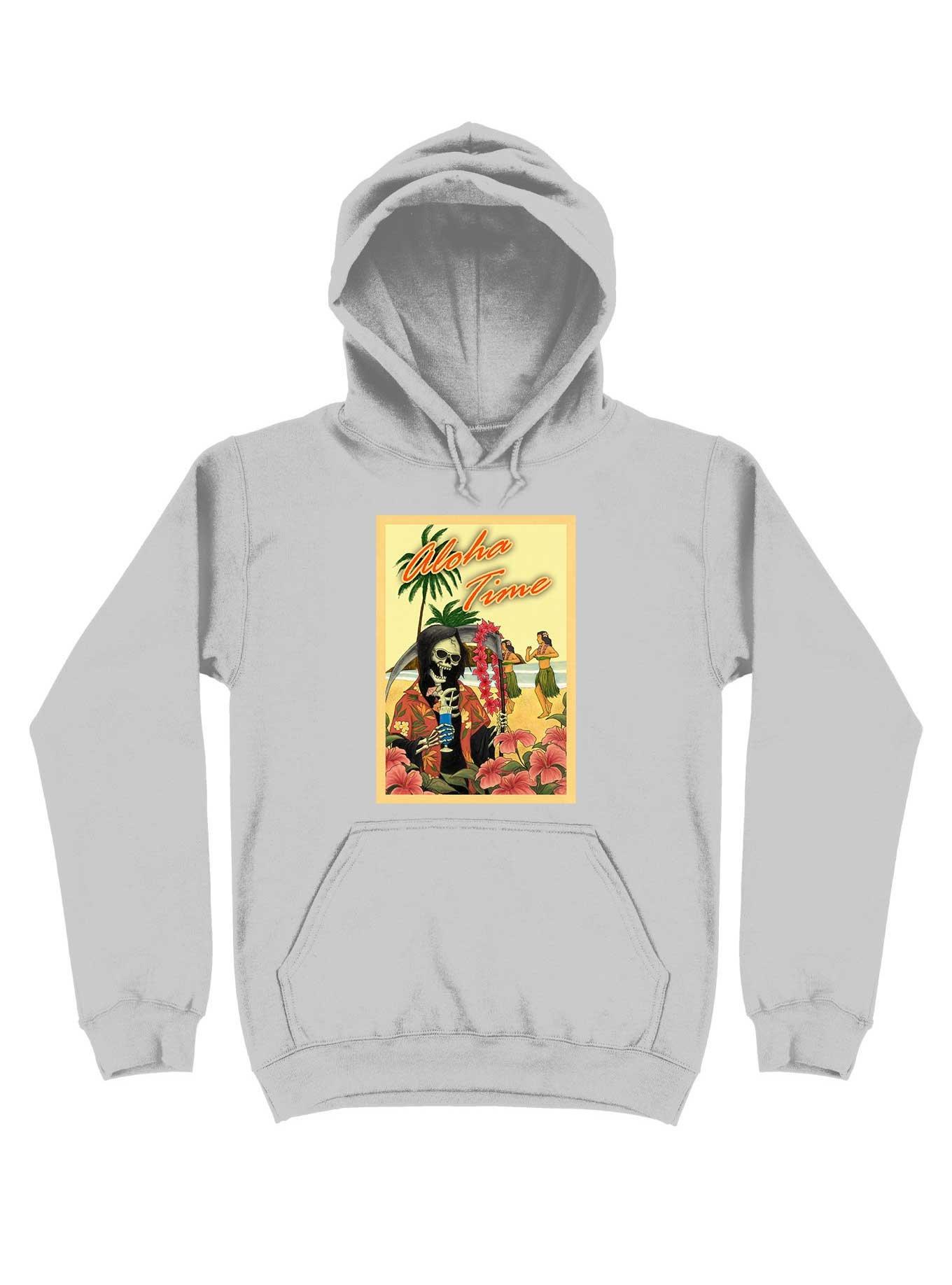 Aloha Time Hoodie, SPORT GRAY, hi-res