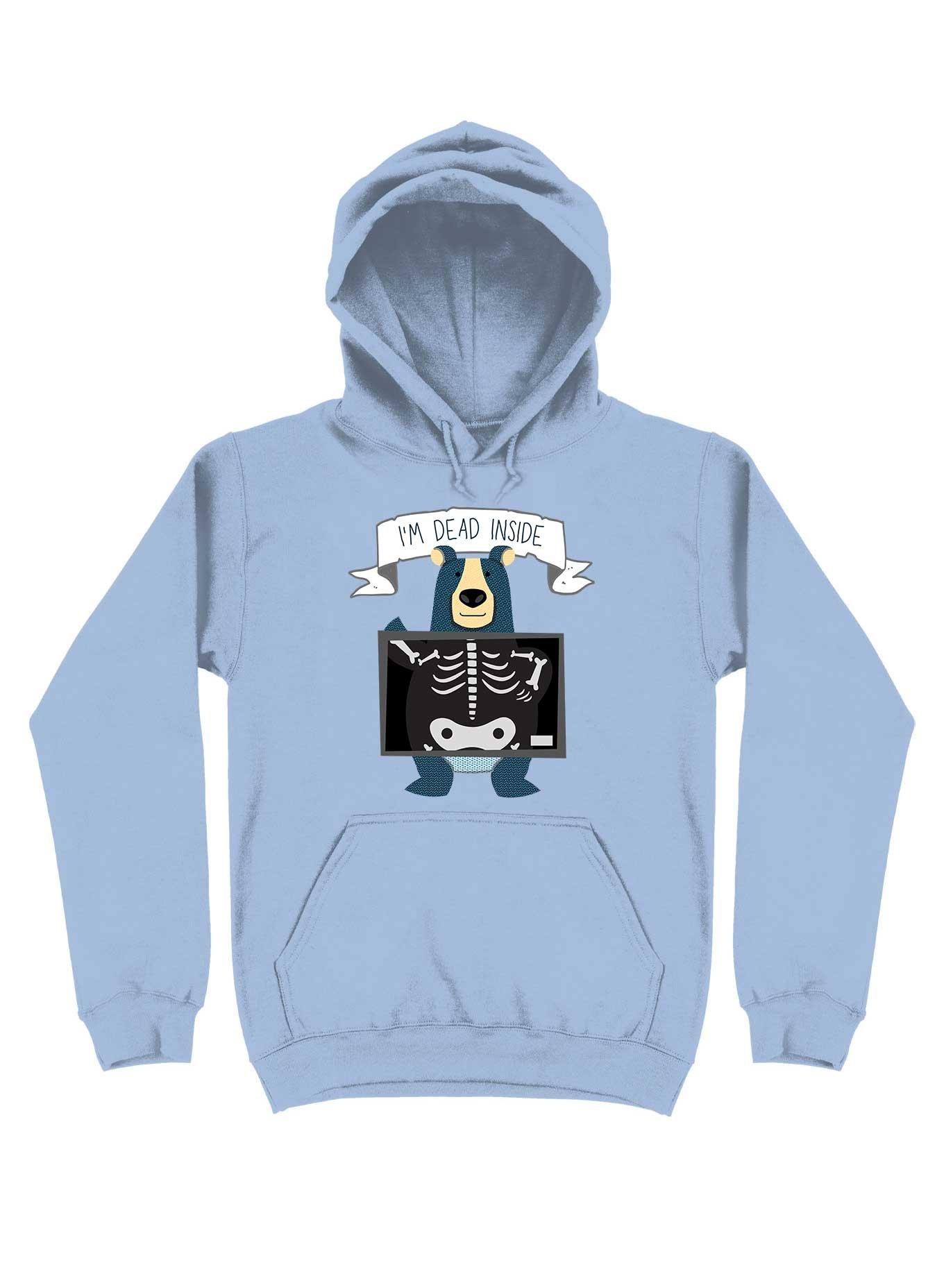I'm Dead Inside Hoodie, LIGHT BLUE, hi-res