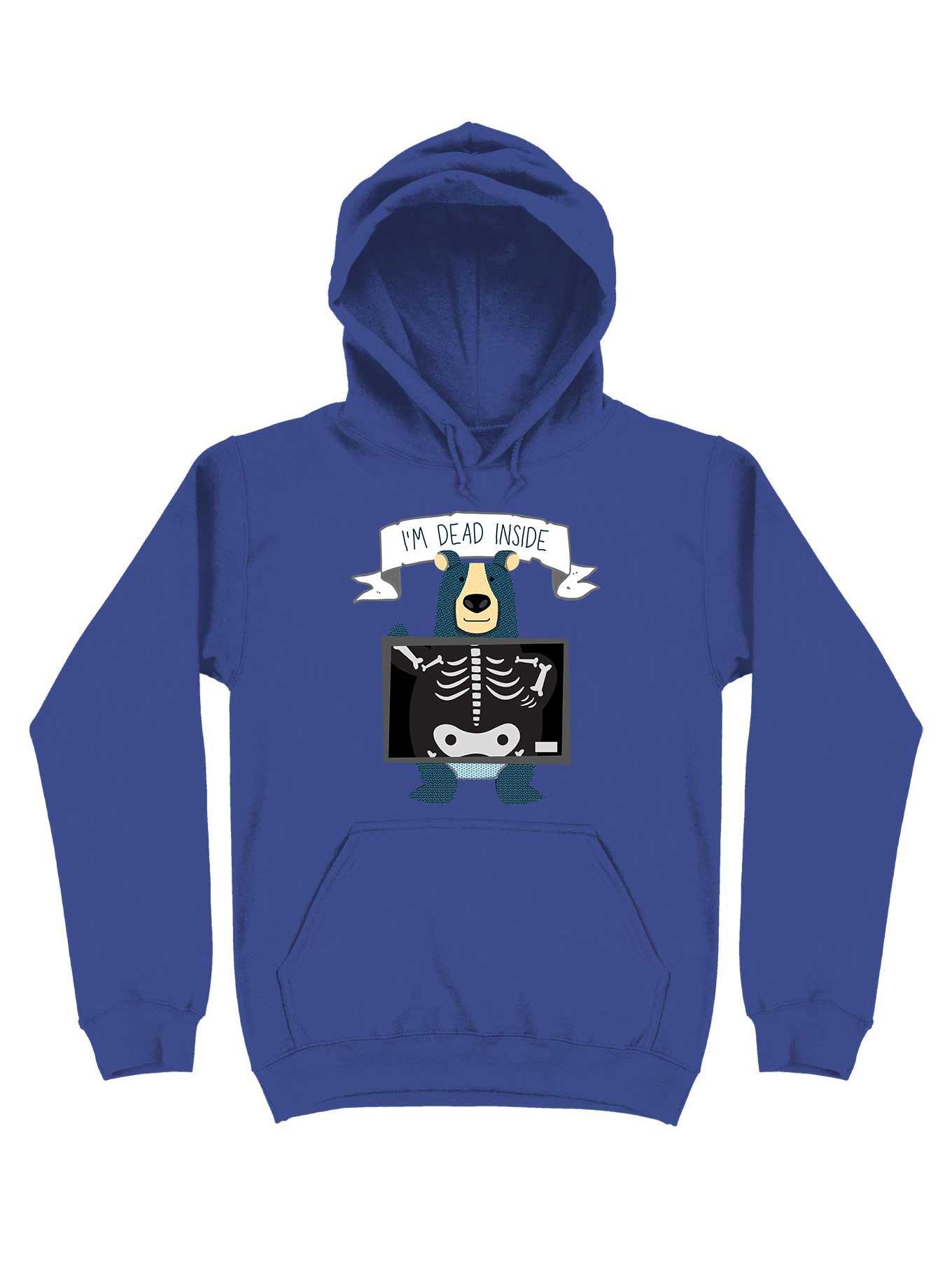 I'm Dead Inside Hoodie, ROYAL, hi-res