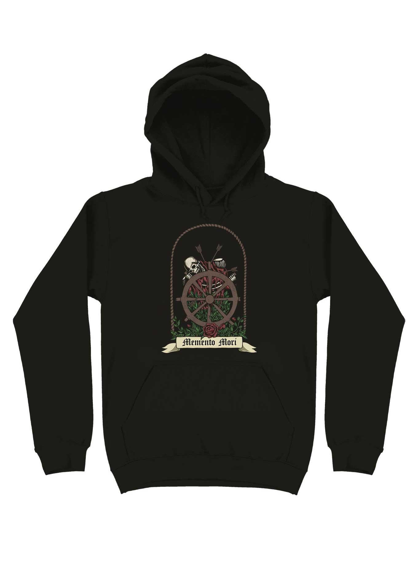 Memento Mori Hoodie - BLACK | Hot Topic