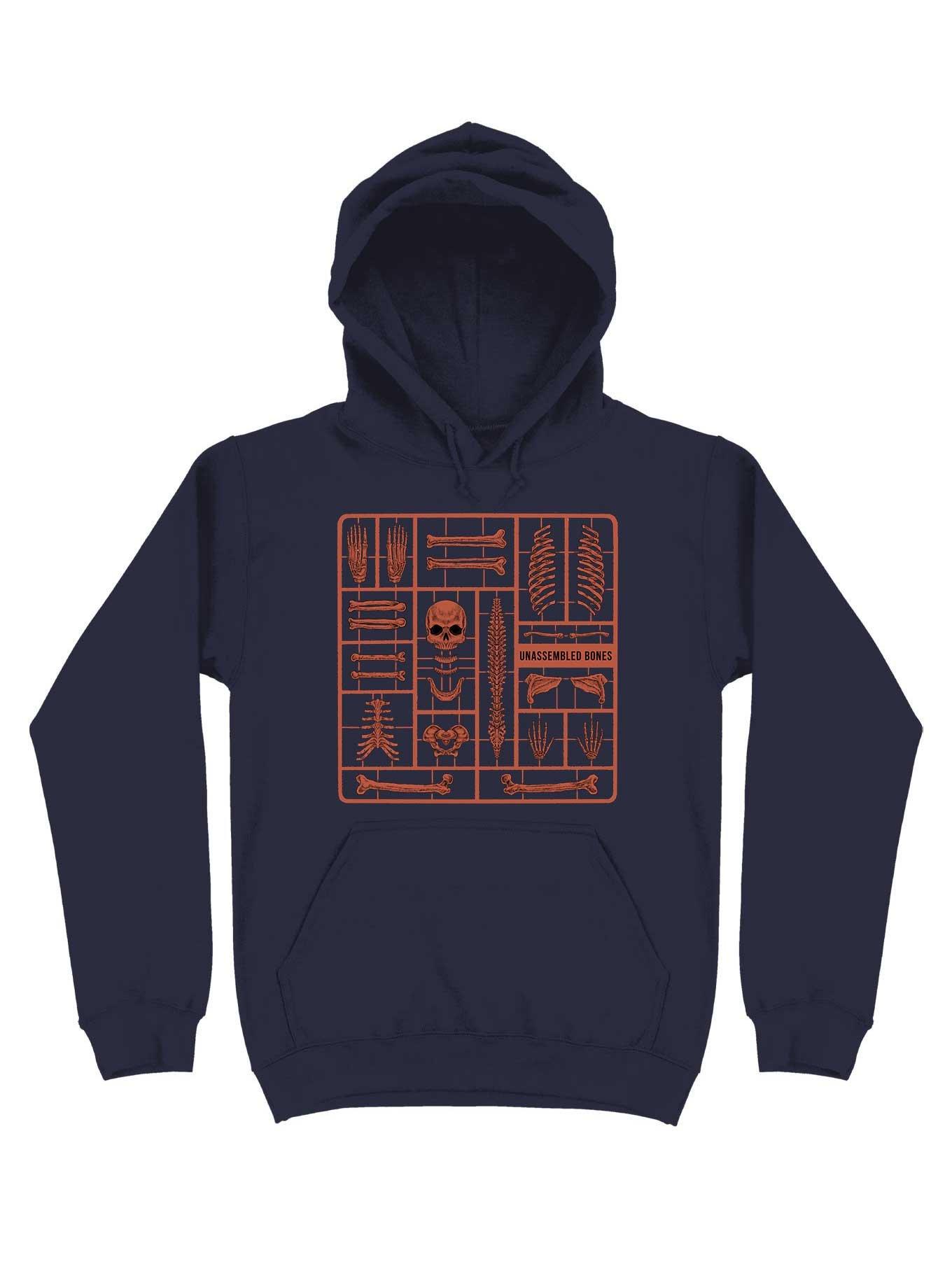 Unassembled Bones Hoodie, , hi-res