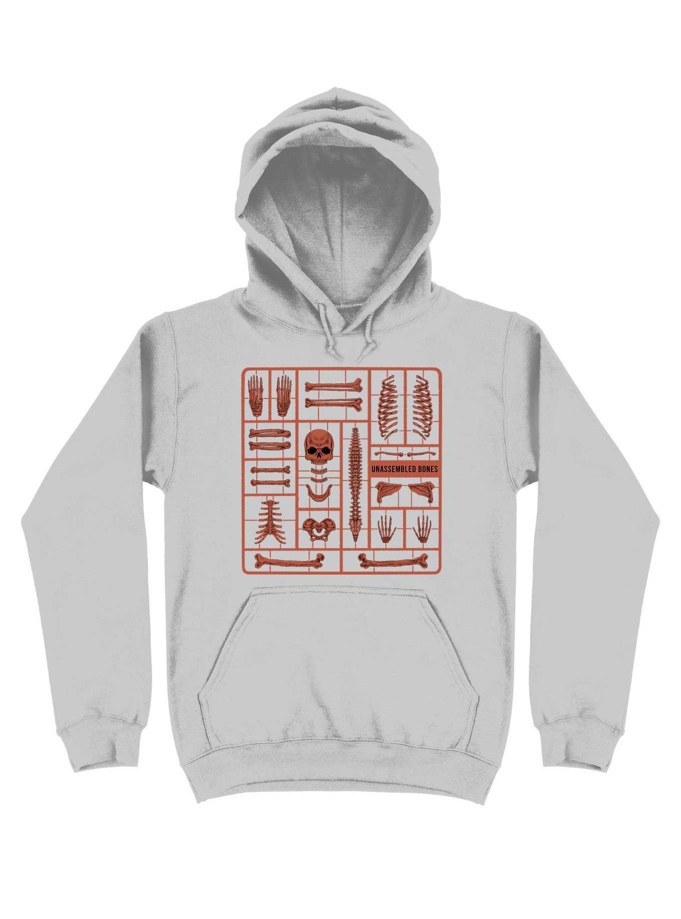 Unassembled Bones Hoodie, SPORT GRAY, hi-res