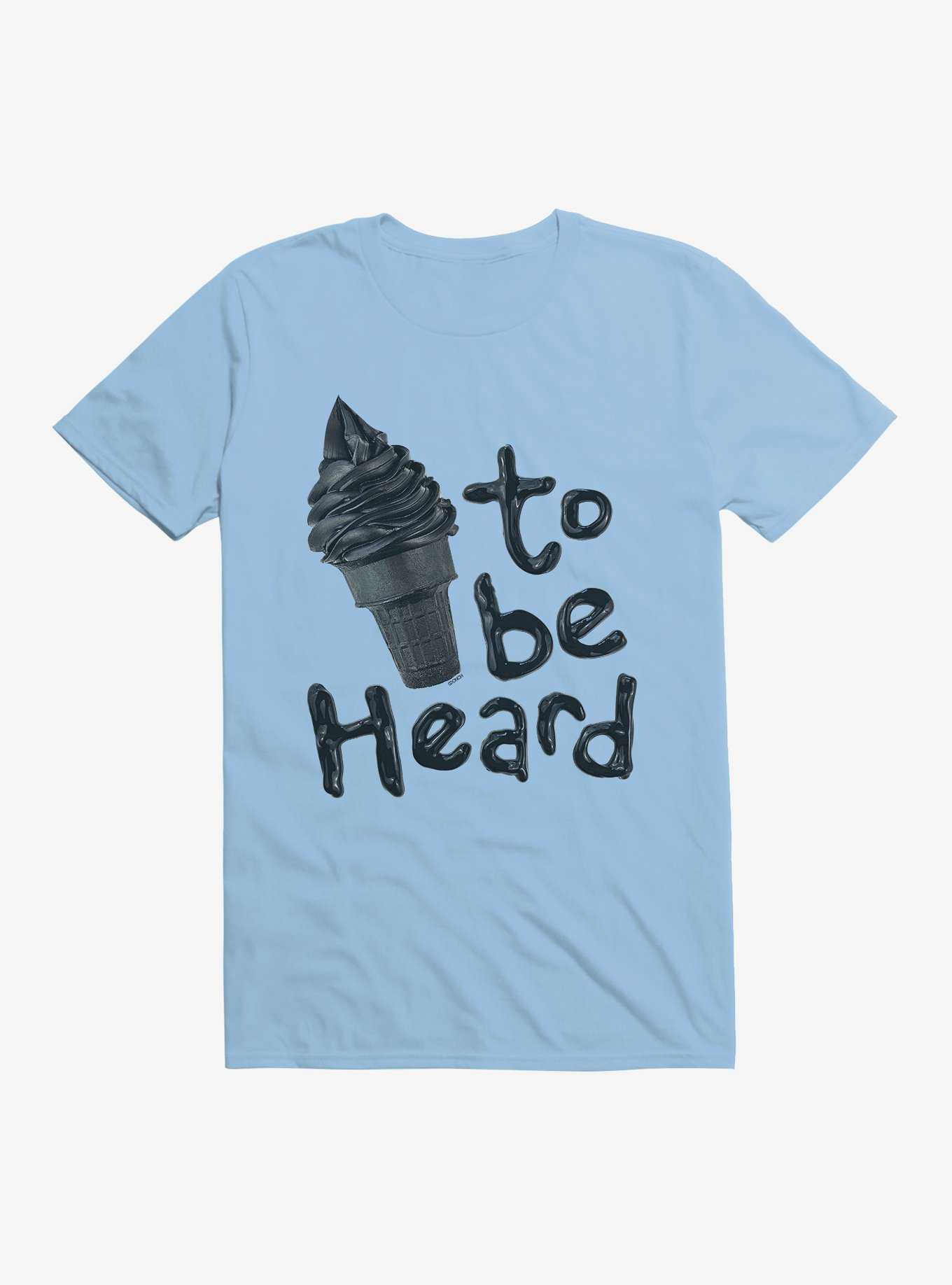 Asian American & Pacific Islander Heritage  Onch Ice Cream To Be Heard T-Shirt, , hi-res