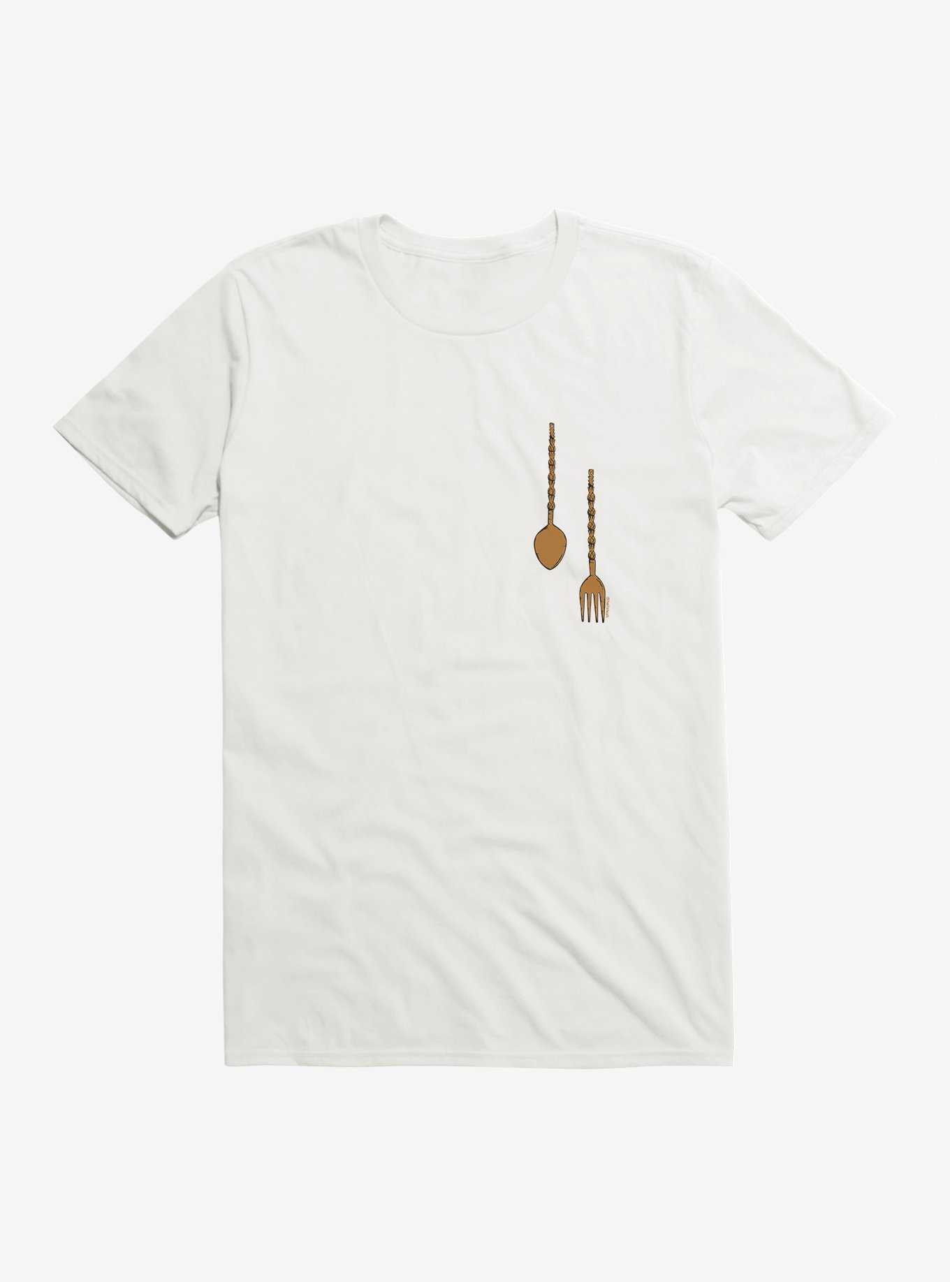Asian American & Pacific Islander Heritage HT Creators: Hella Leah Wooden Spoon And Fork T-Shirt, , hi-res