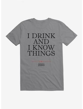 Game Of Thrones Tyrion I Drink And I Know Things T-Shirt, , hi-res