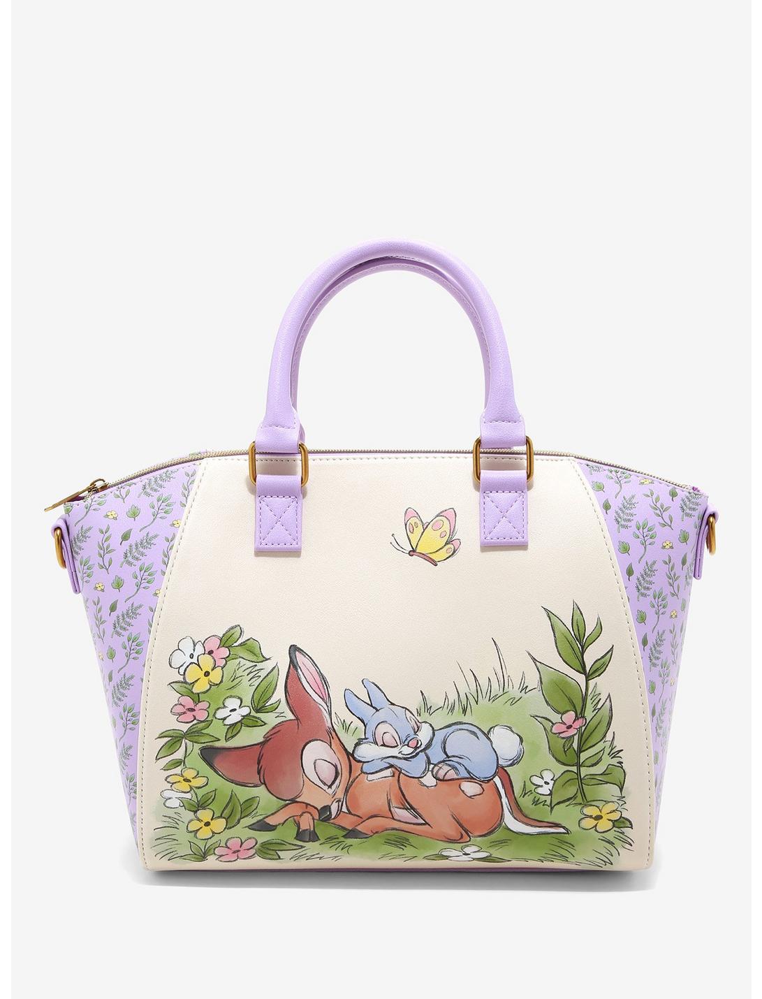 Loungefly Disney Bambi Sleeping Satchel Bag, , hi-res