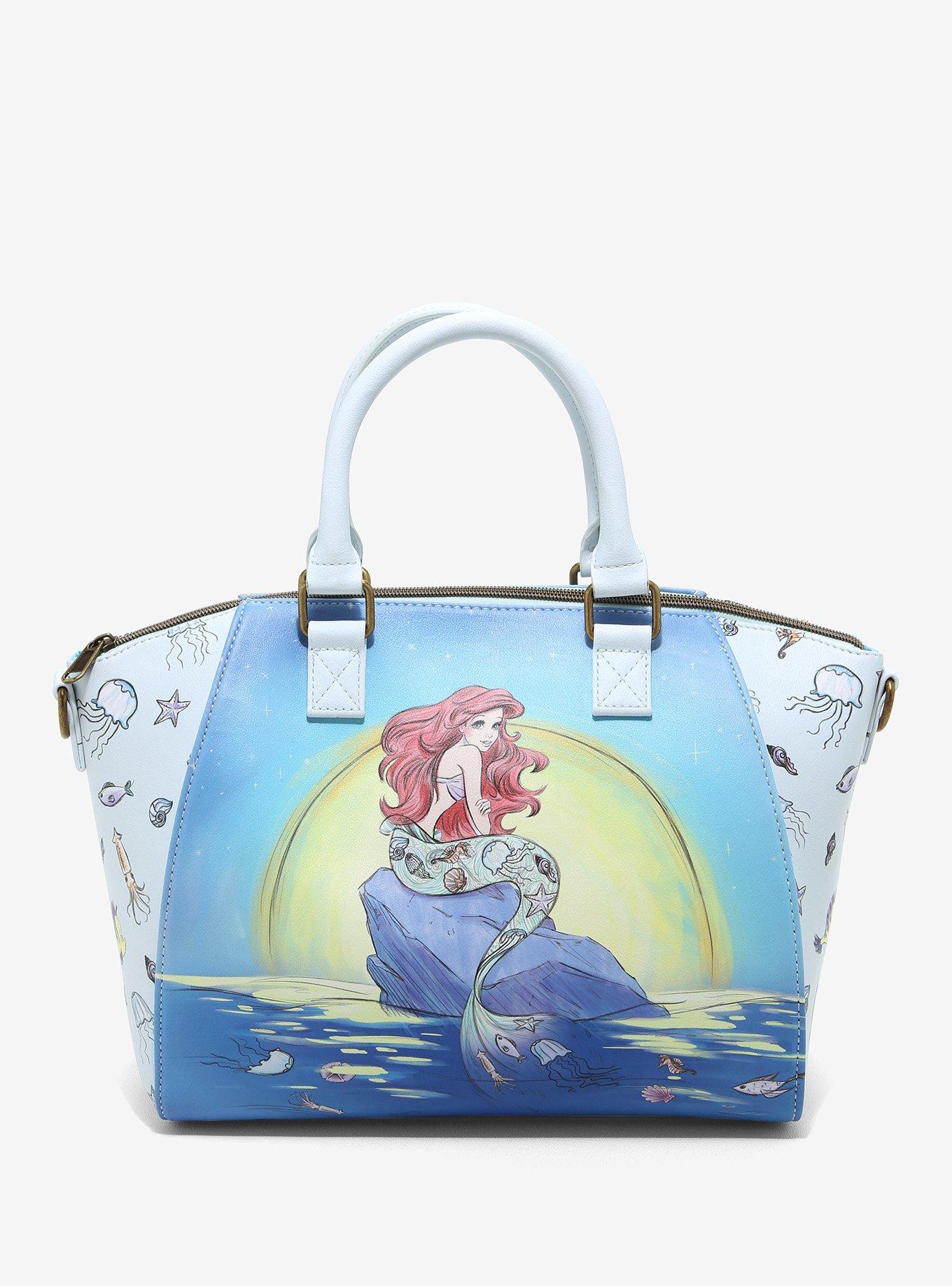 Custom Sleeping Beauty Tote Bag Custom Little Mermaid Tote 