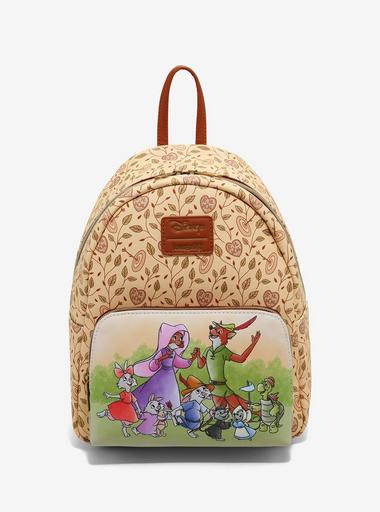 Robin Hood Loungefly back pack nwt Loungefly Disney Robin Hood Floral Mini Backpack - BoxLunch  main image 3