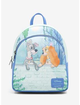 Loungefly Disney Lady And The Tramp Gazing Mini Backpack, , hi-res