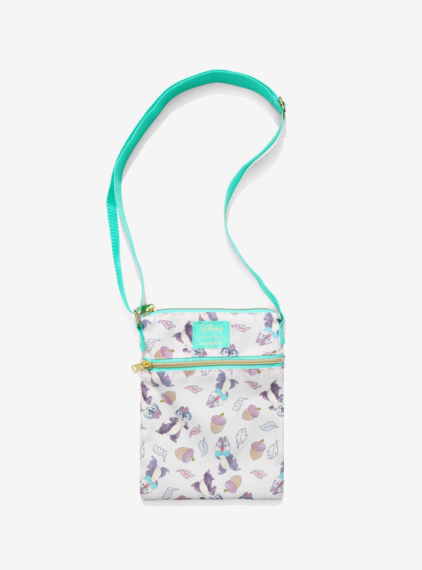 Loungefly Disney Chip 'N' Dale Acorn Passport Crossbody Bag, , hi-res