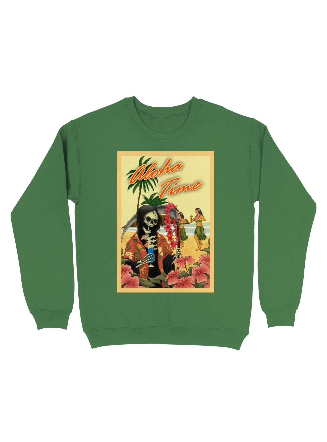 Aloha Time Sweatshirt, , hi-res