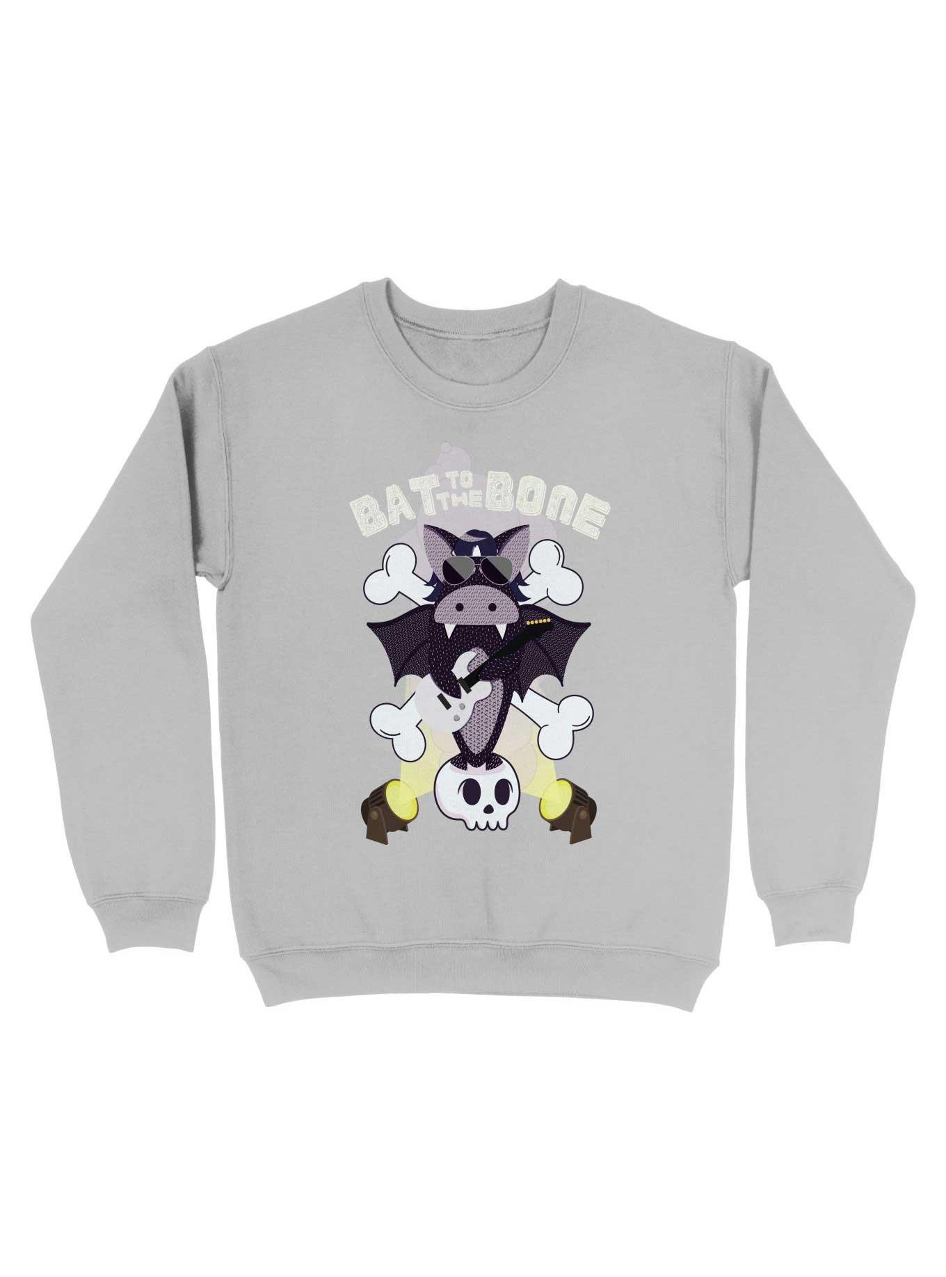 Bat To The Bone Sweatshirt, SPORT GRAY, hi-res