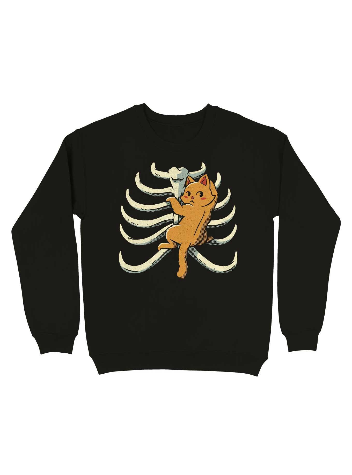 THRDLESS Cat Ribs Love Sweatshirt