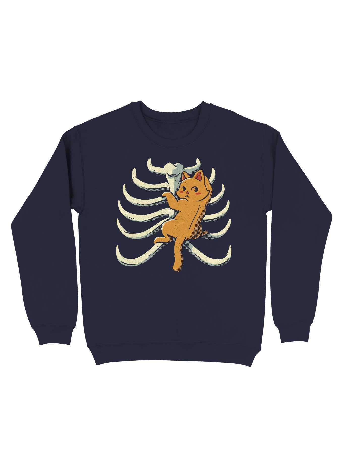 Cat Ribs Love Sweatshirt, , hi-res
