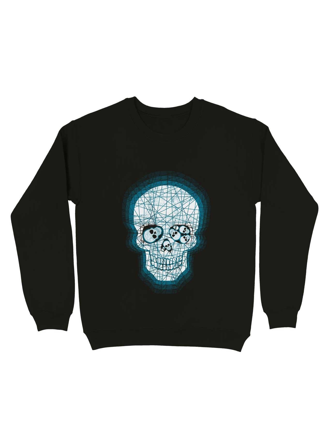 Confused Skull With Strange Memories Sweatshirt, , hi-res