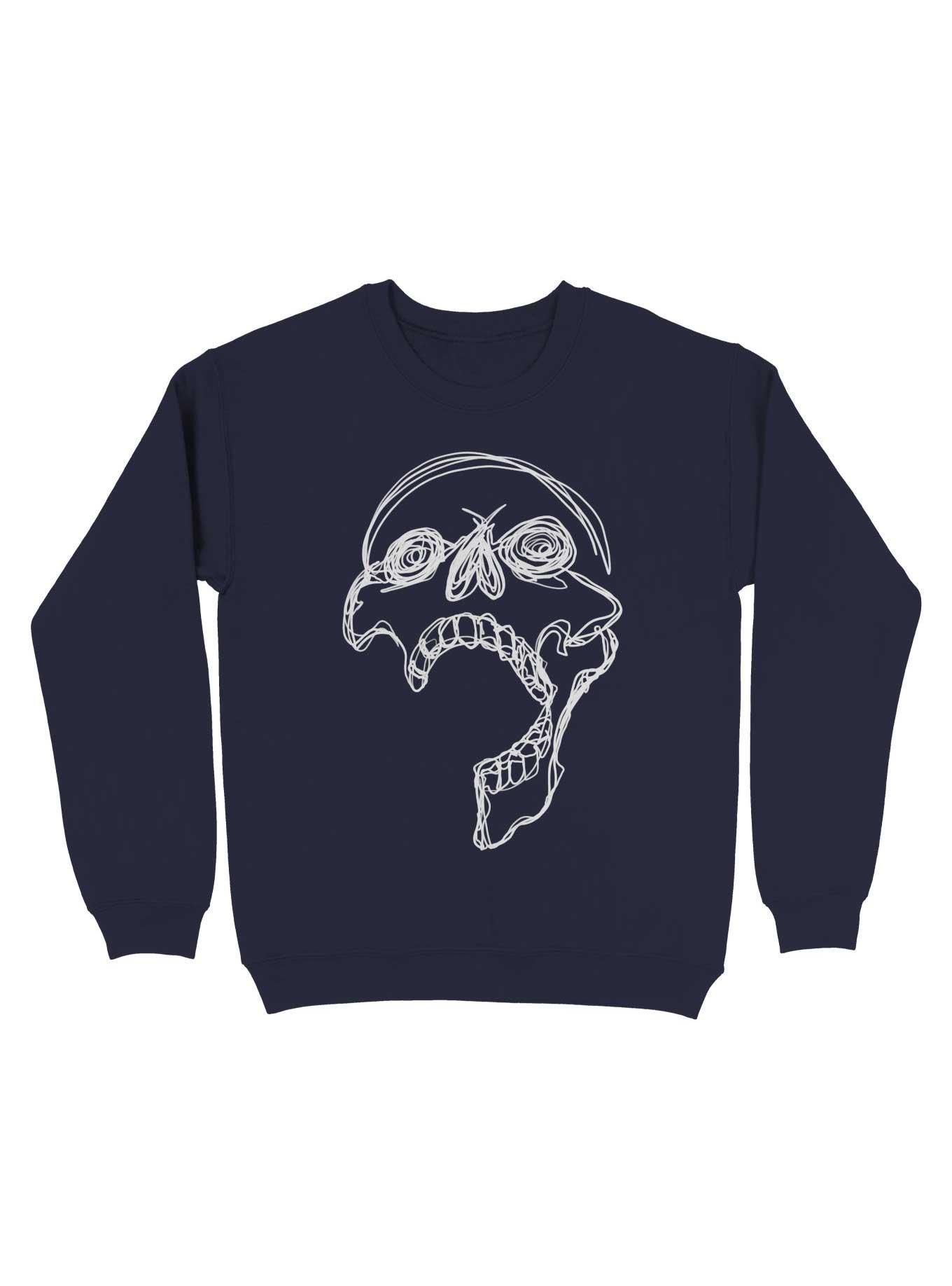 One Line Sweatshirt, NAVY, hi-res