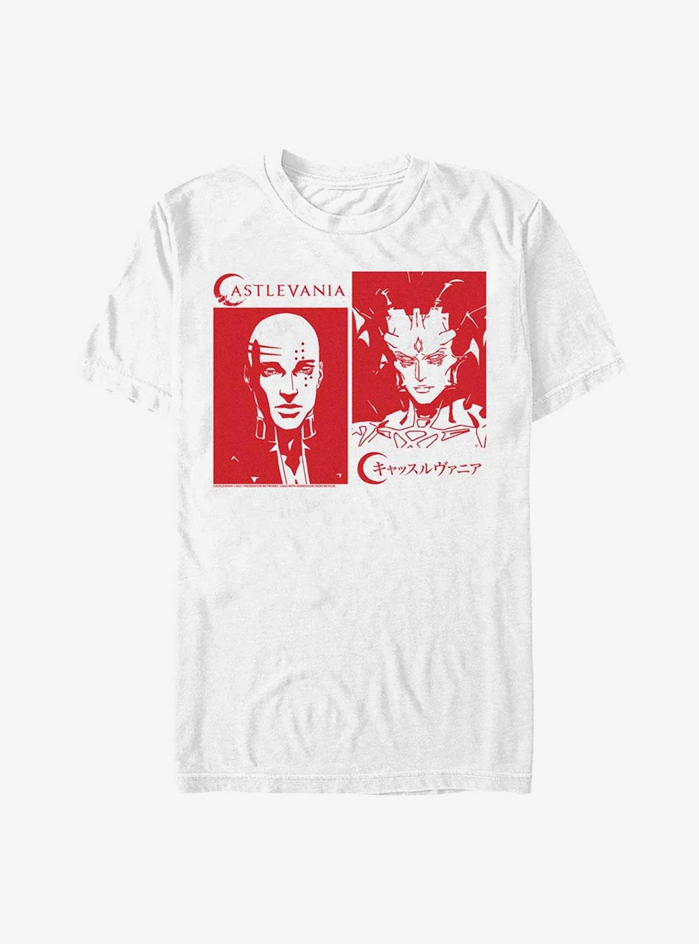 Castlevania Isaac And Abel T-Shirt, WHITE, hi-res