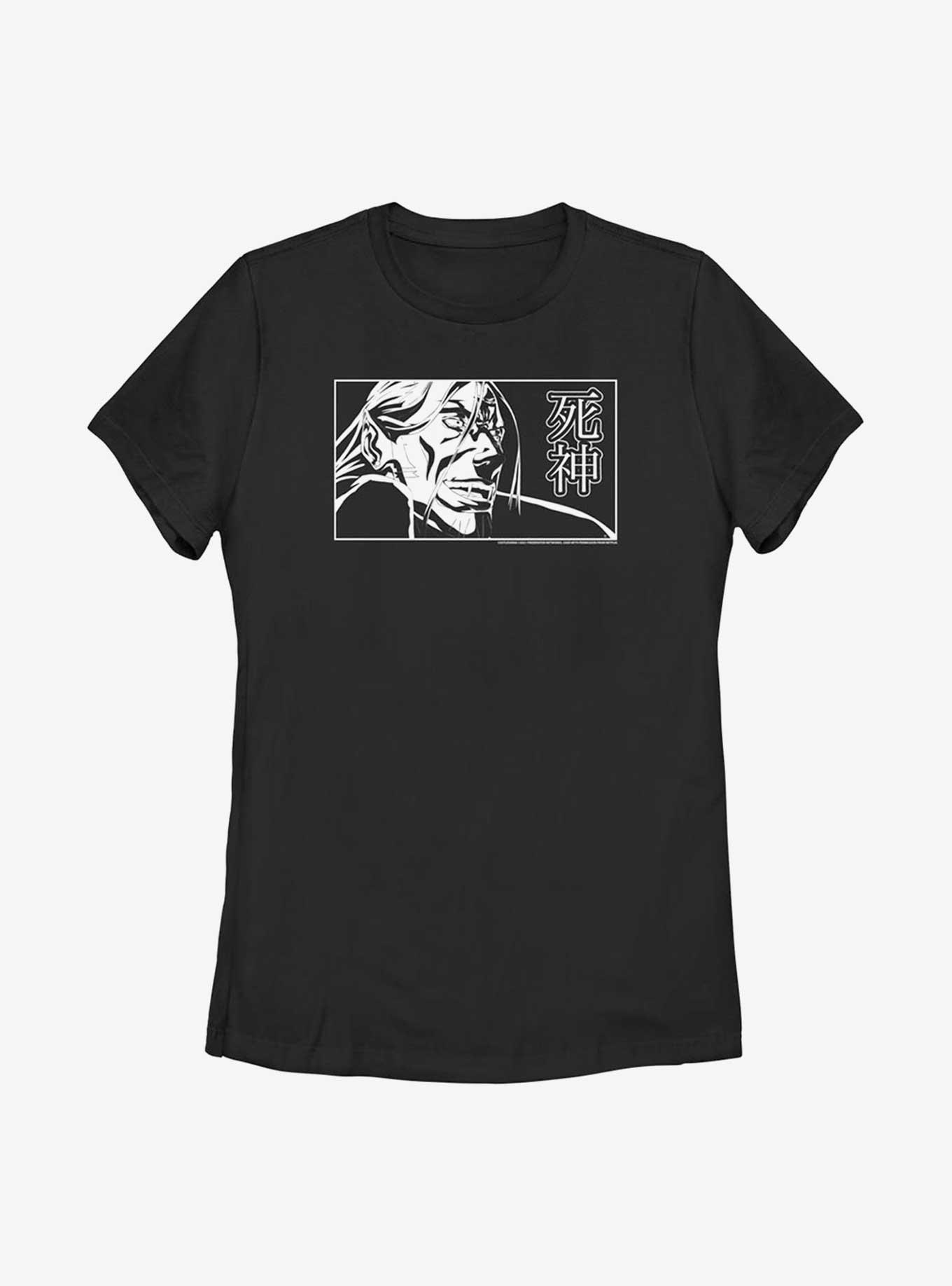 Castlevania Varney Shinigami Womens T-Shirt, BLACK, hi-res