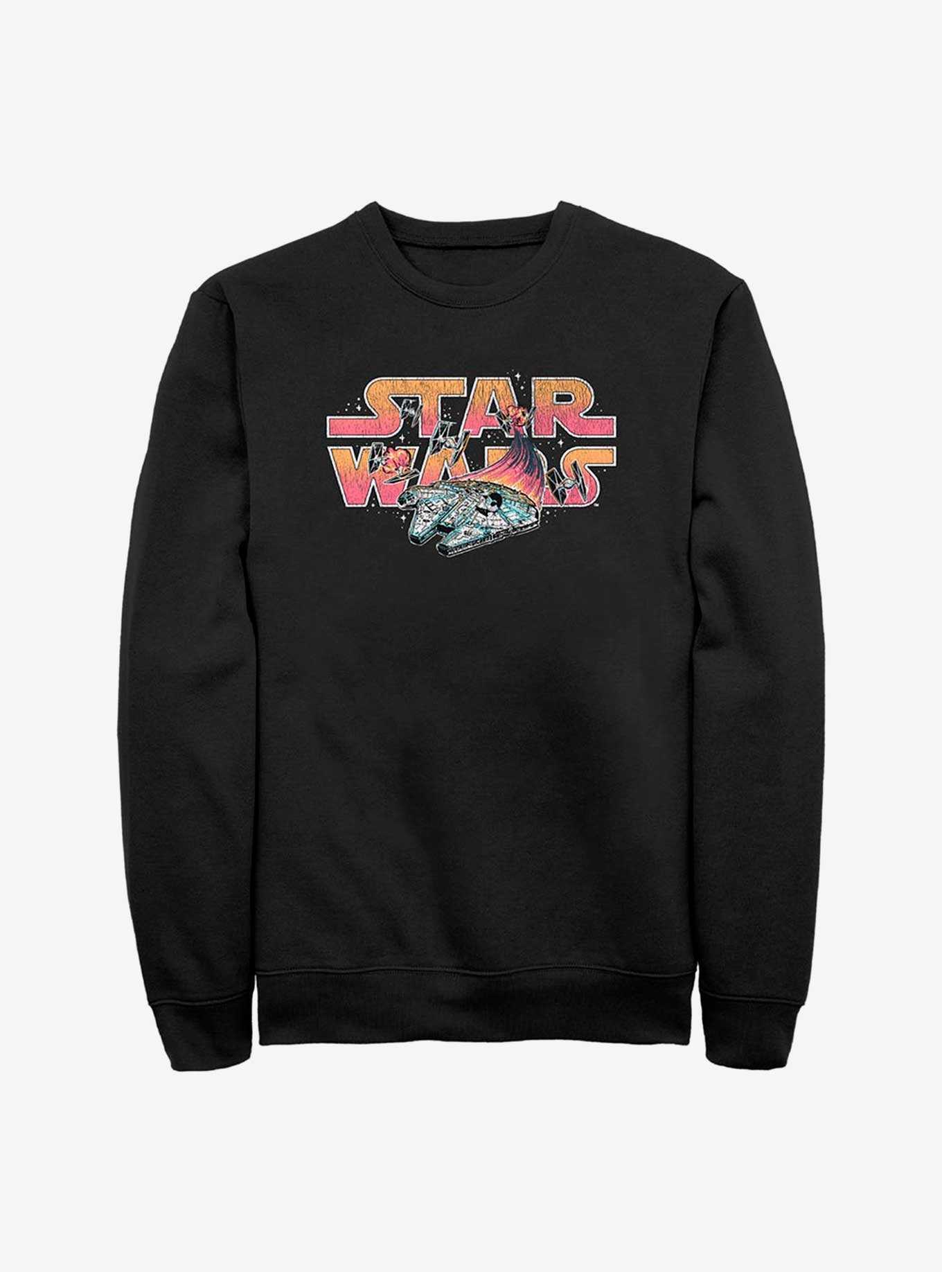 Star Wars Millenium Falcon Chase Logo Sweatshirt, , hi-res