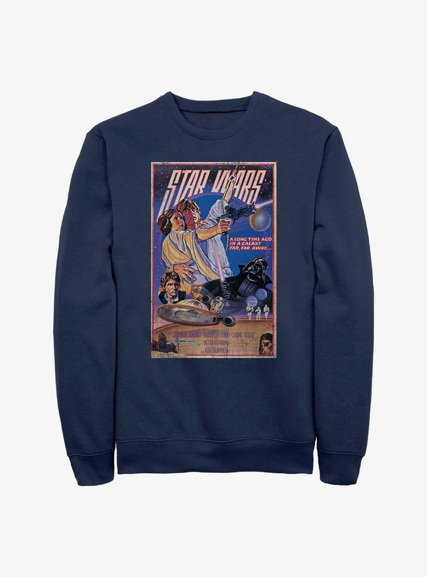 Star Wars In A Galaxy Far, Far Away Poster Sweatshirt, , hi-res