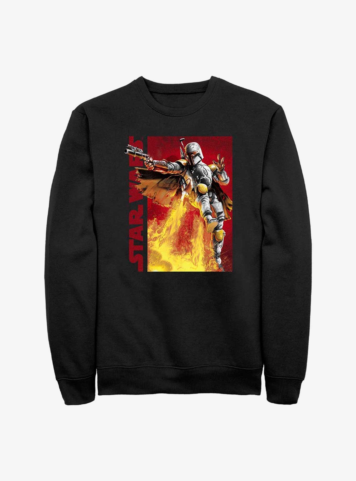 Star Wars Jetpack Boba Fett Sweatshirt, , hi-res