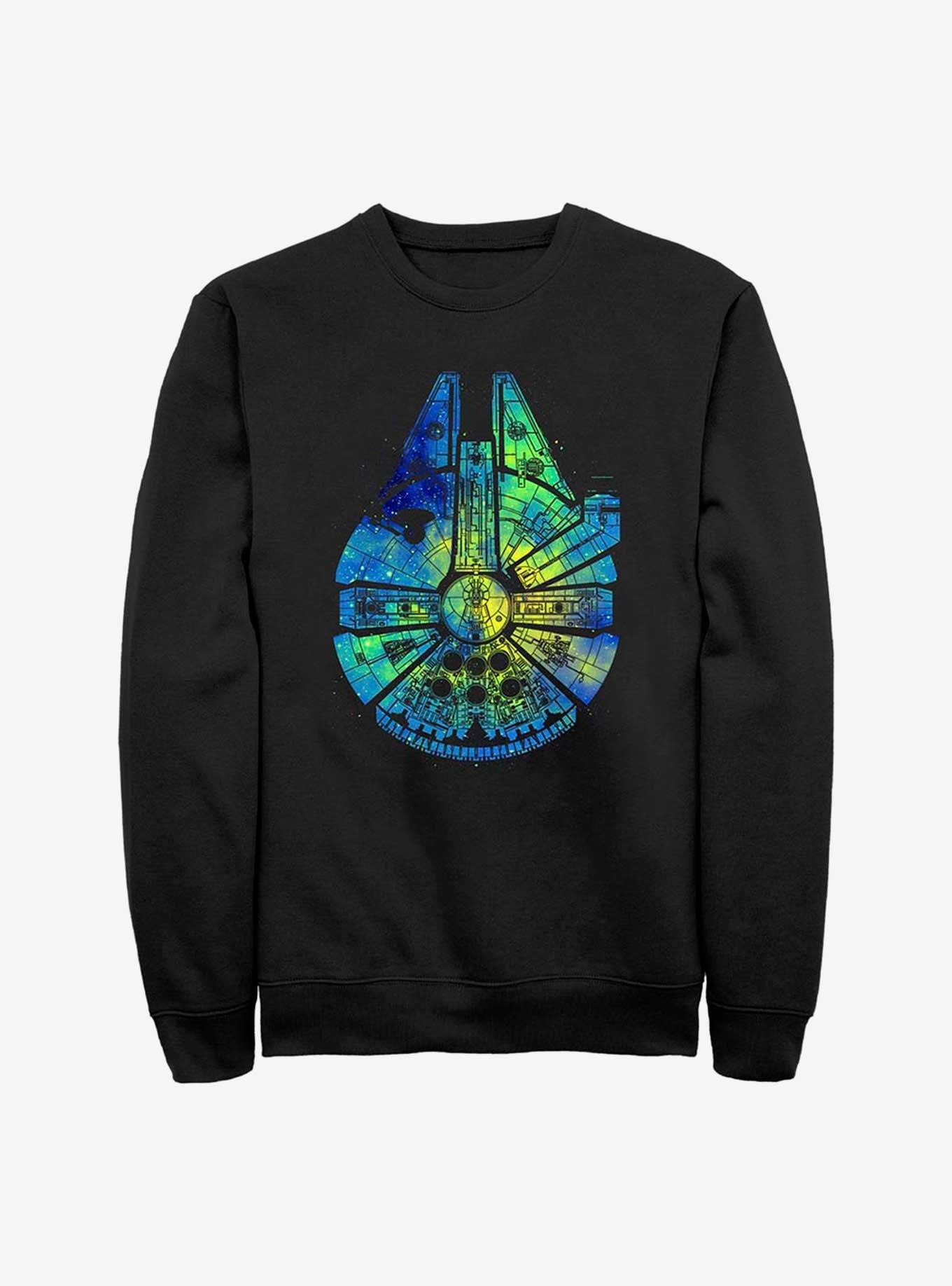 Star Wars Thermal Millenium Falcon Sweatshirt, BLACK, hi-res