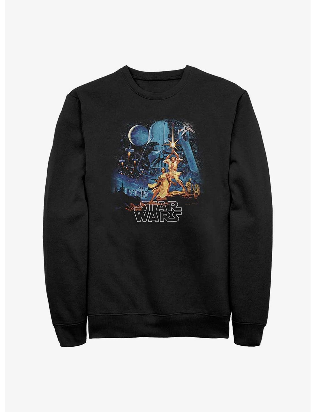 Star Wars A New Hope Classic Sweatshirt, BLACK, hi-res