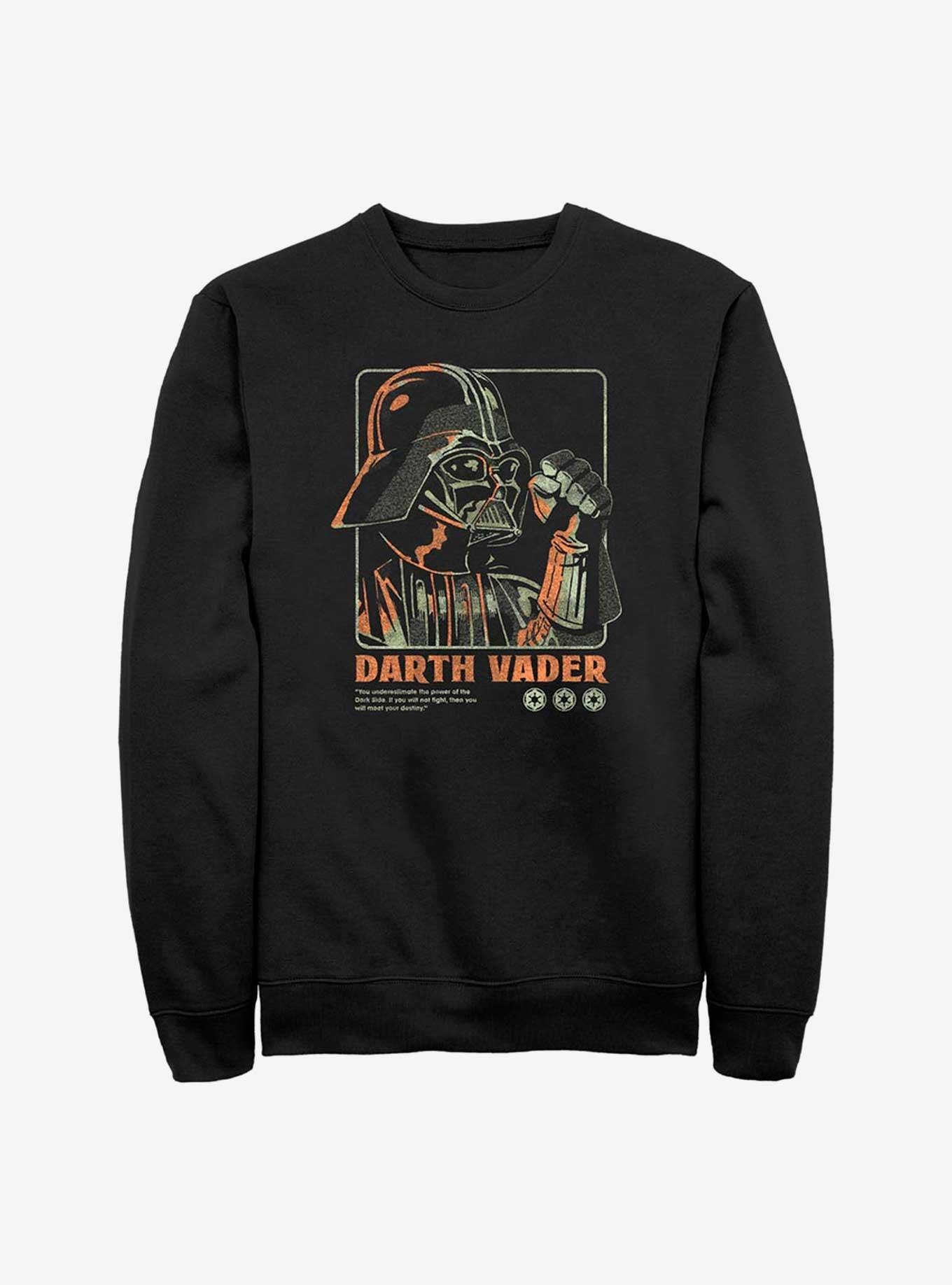 Star Wars Vader Choke Sweatshirt, BLACK, hi-res