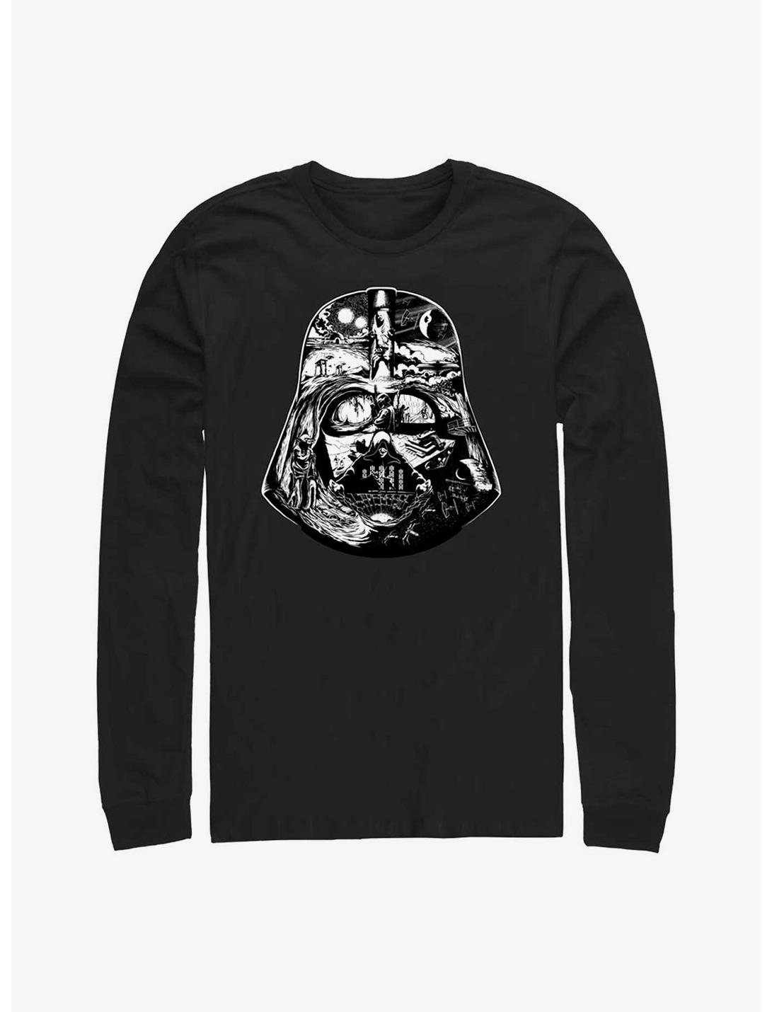 Star Wars Darth Vader Helmet Fill Sweatshirt, BLACK, hi-res