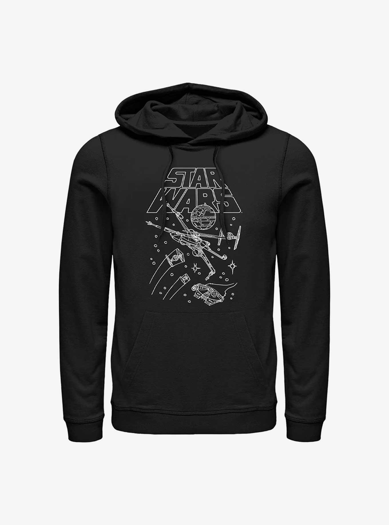 Star Wars Space Fight Hoodie, , hi-res