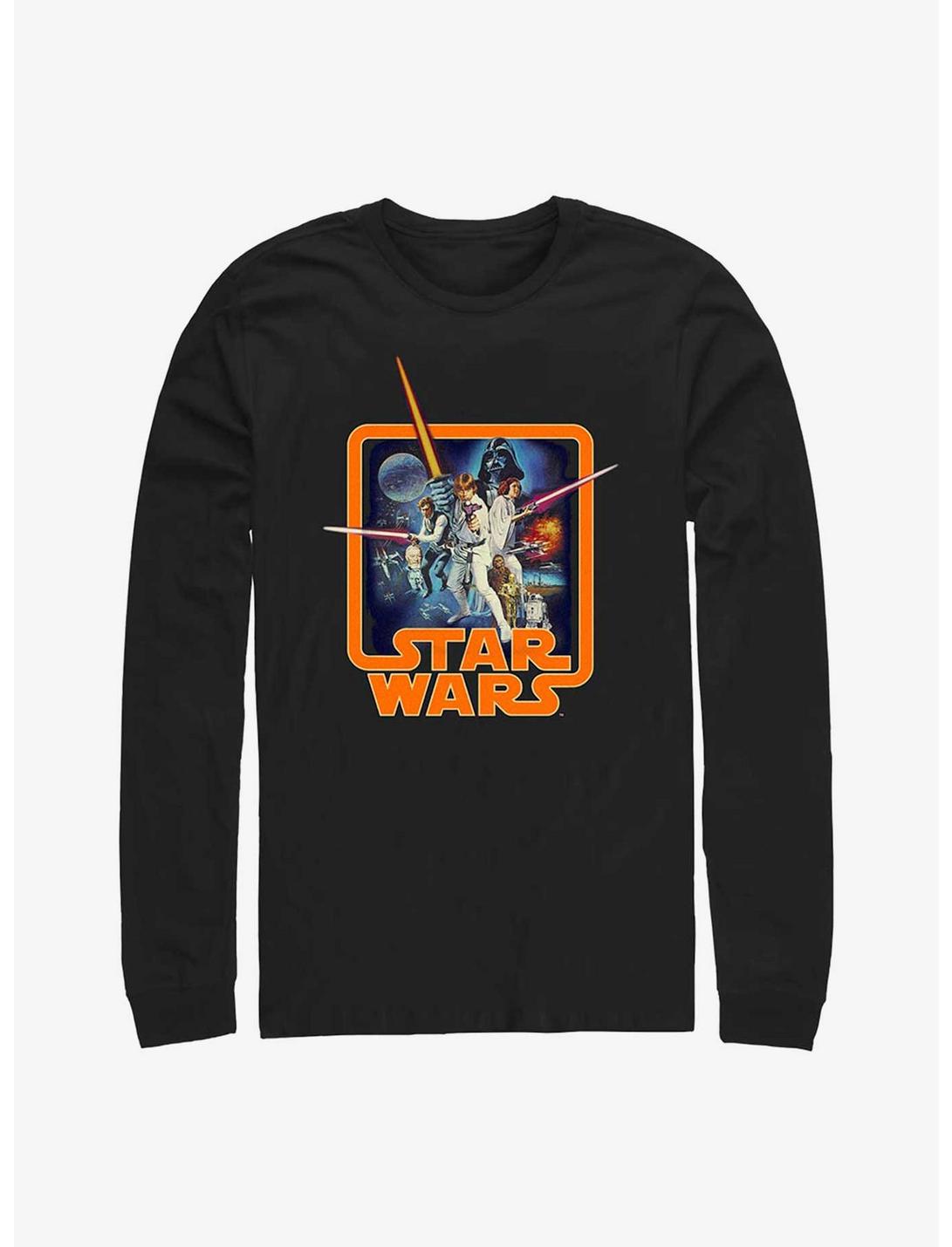 Star Wars A New Hope Boxed Long Sleeve T-Shirt, BLACK, hi-res