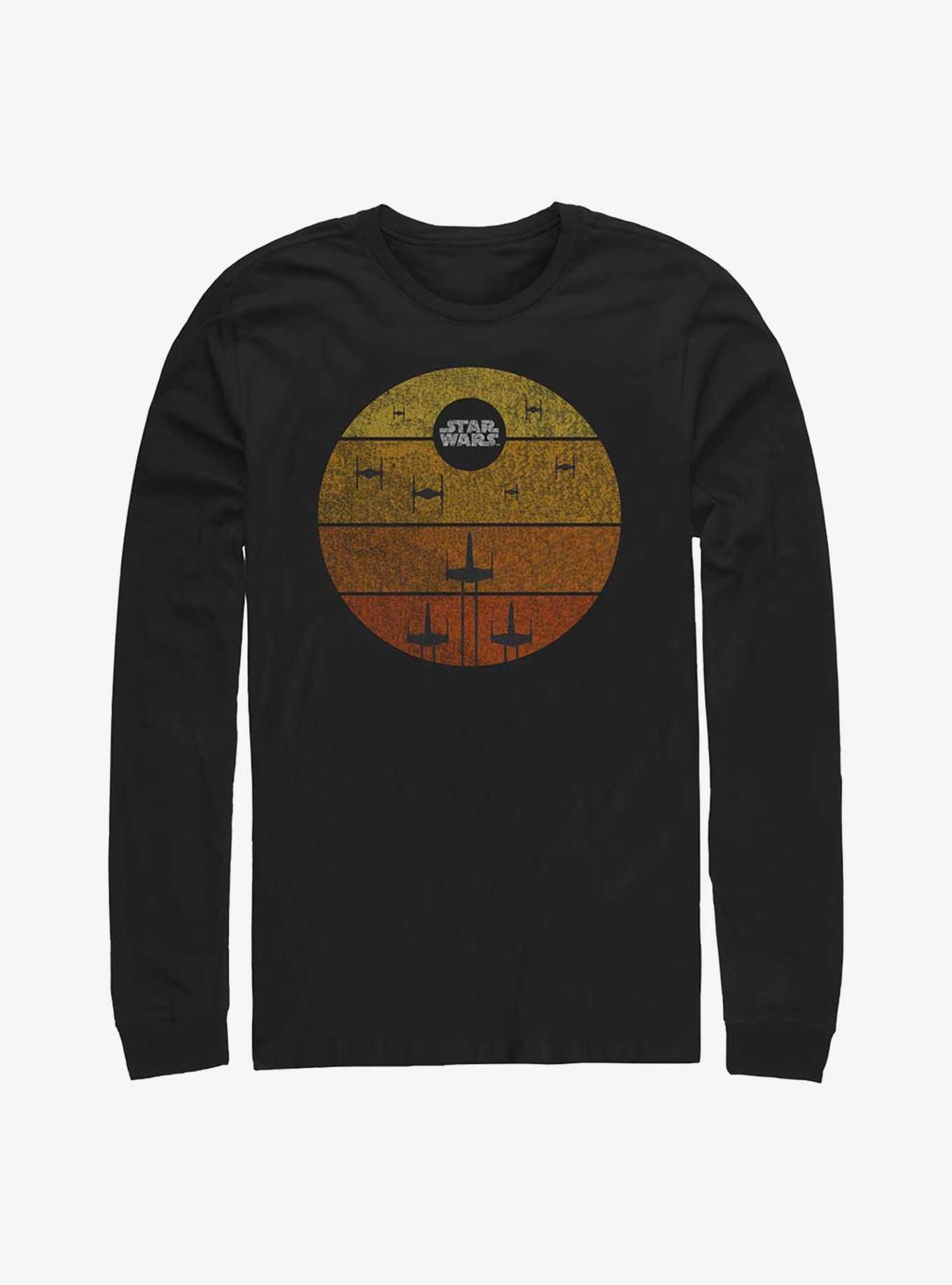 Star Wars Lock On Target Long Sleeve T-Shirt, BLACK, hi-res