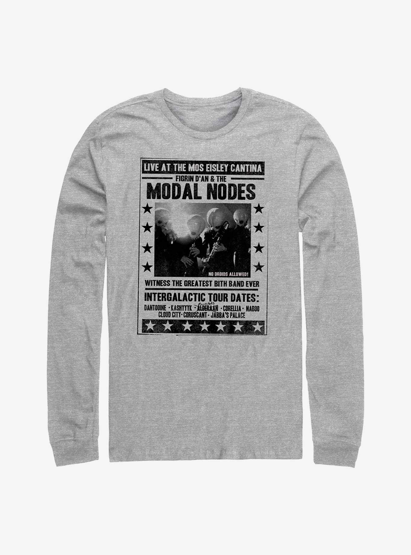 Star Wars Modal Nodes Long Sleeve T-Shirt, ATH HTR, hi-res