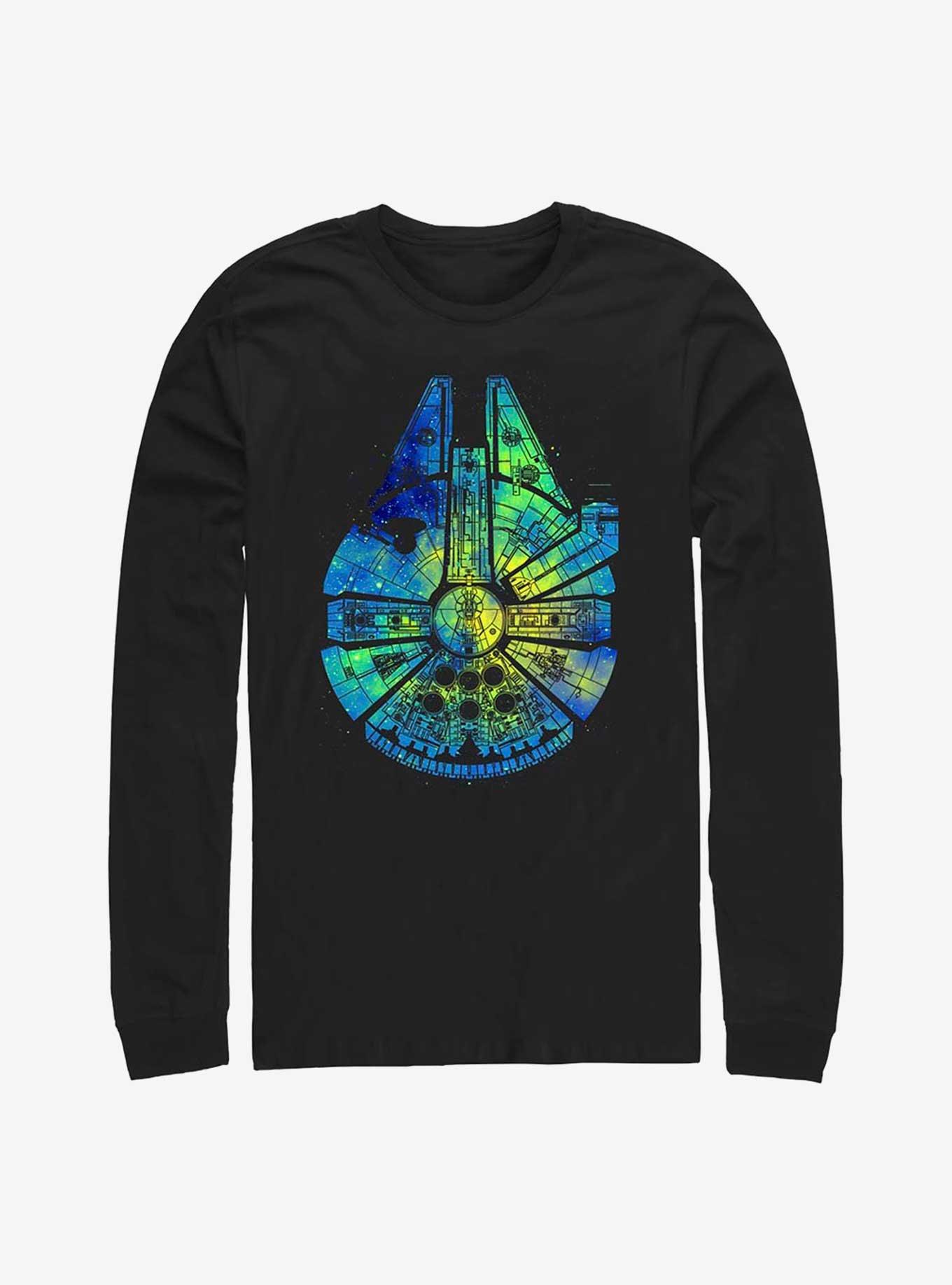 Star Wars Thermal Millenium Falcon Long Sleeve T-Shirt, , hi-res