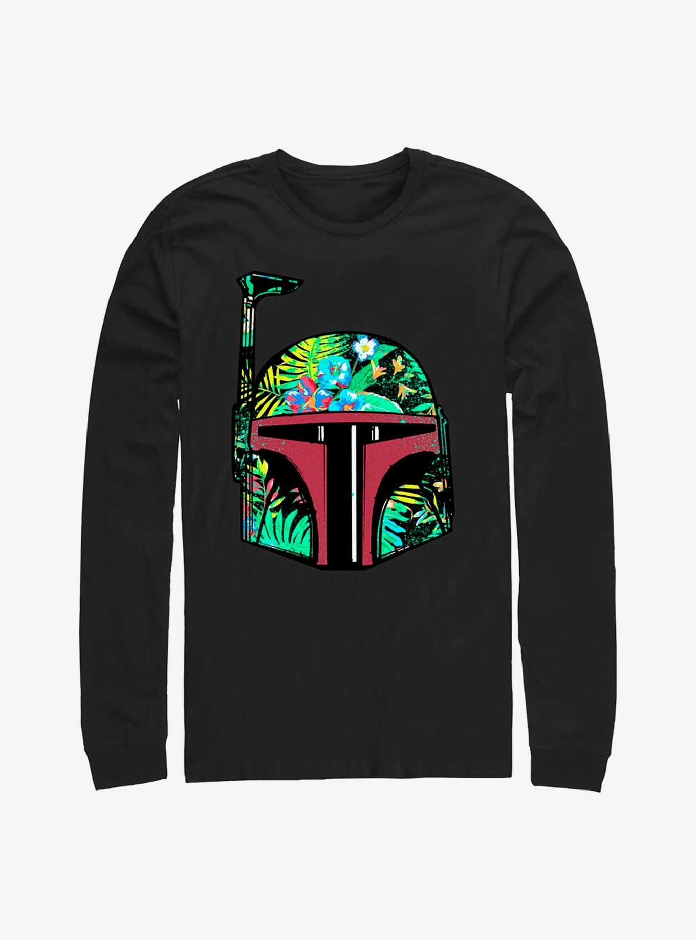 Star Wars Tropical Boba Fett Long Sleeve T-Shirt
