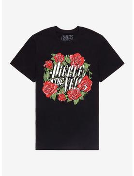 Pierce The Veil Roses Boyfriend Fit Girls T-Shirt, , hi-res